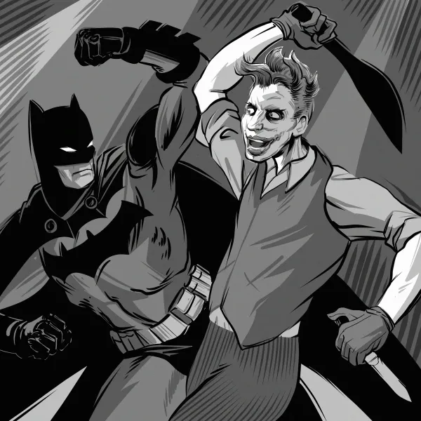 Joker vs. Batman for BATOBER